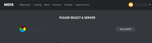 proszę wybrać serwer