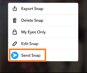 Snapchat wysyła wspomnienia
