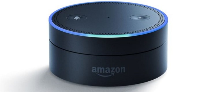 Kodėl „My Echo Dot“ mirksi mėlynai?