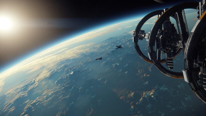 star_citizen_release_date _-_ spacestation_above_planet