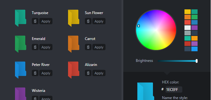Ako prispôsobiť farby priečinka v systéme Windows 10
