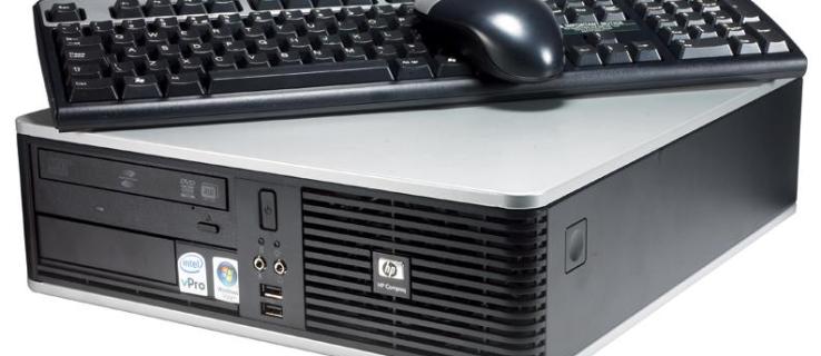 „HP Compaq dc7800 Small Form Factor“ apžvalga
