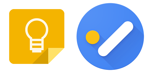 τη διαφορά μεταξύ Google Keep και Tasks