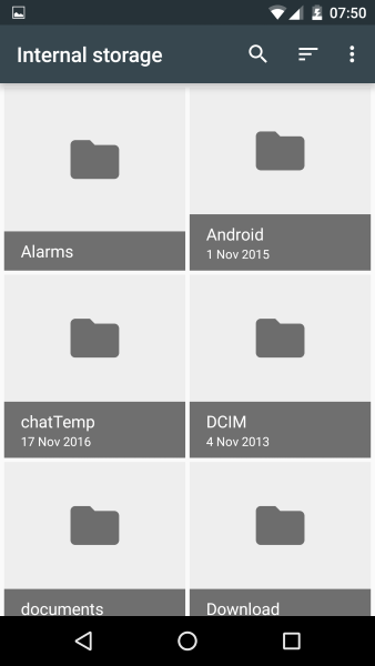 Πώς να ανεβάσετε, να κατεβάσετε και να δείτε όλα τα αρχεία Android3