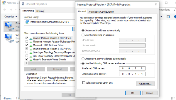 Kuidas parandada Windows-3 tõrkeid ERR_NETWORK_CHANGED
