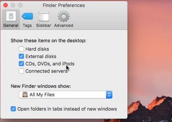 Ako opraviť, že sa externý pevný disk nezobrazuje na Mac-2