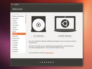 يمكنك تجربة Ubuntu من ملف