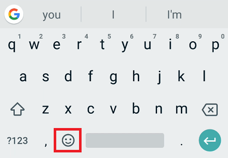 احصل على لوحة مفاتيح Bitmoji على Android